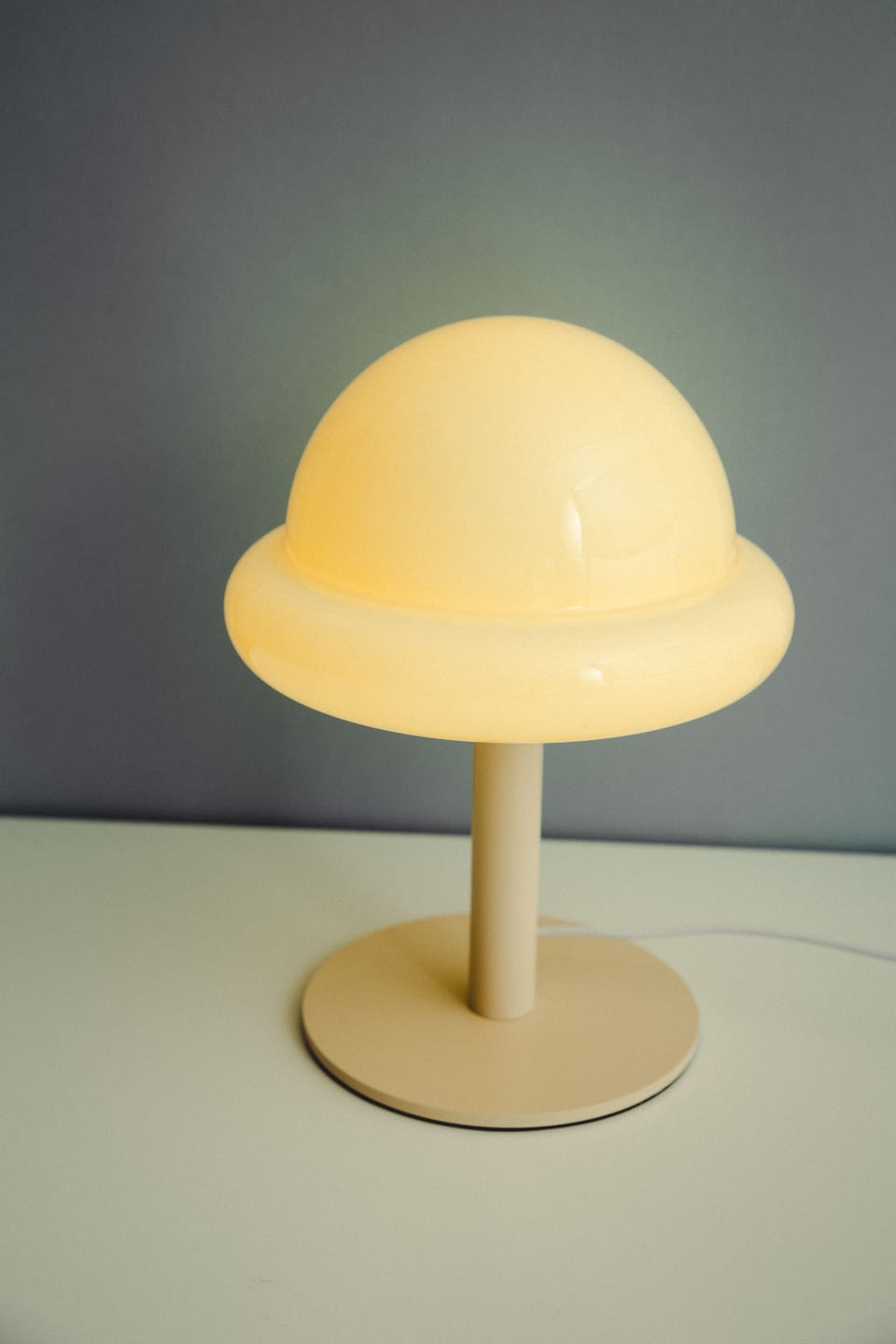 Customer photo review of Cloudy Lollipop Table Lamp