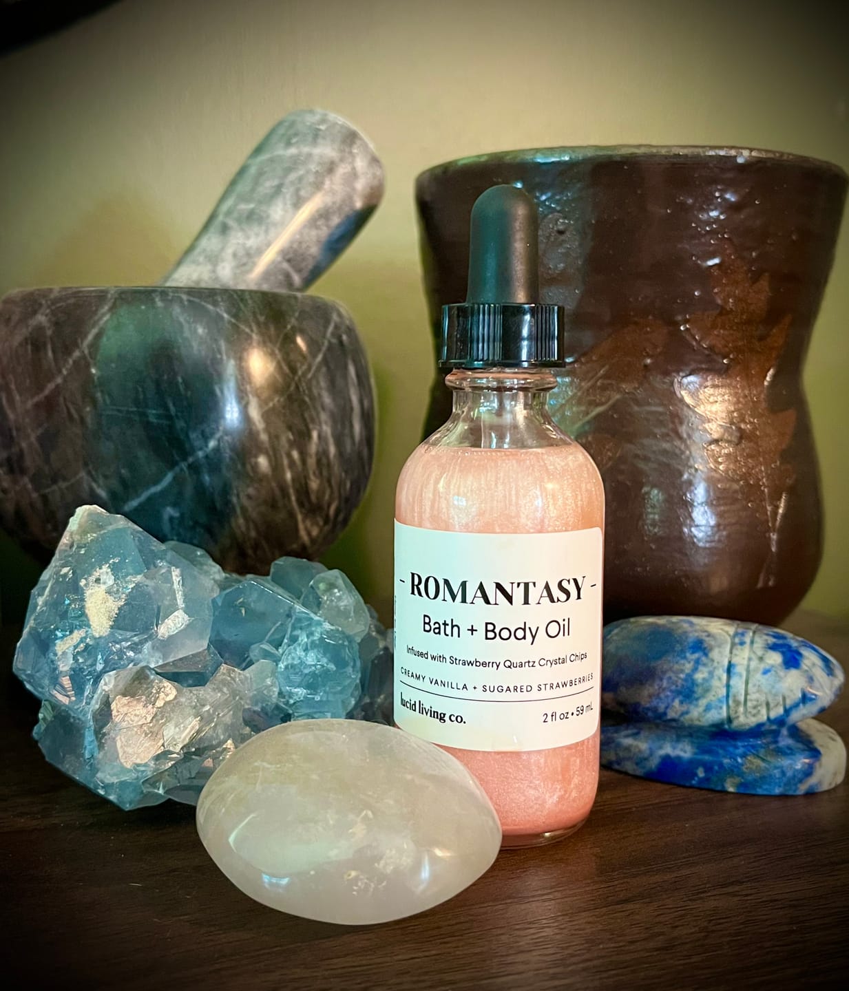 Customer photo review of Romantasy Bath & Body Oil