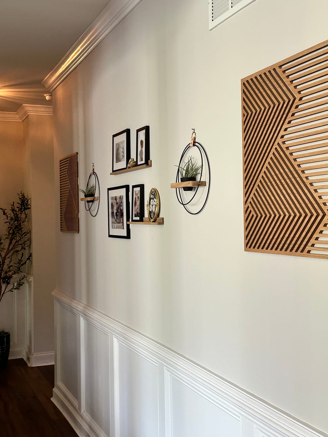 Customer photo review of Air Plant Shelf + Pot Duo