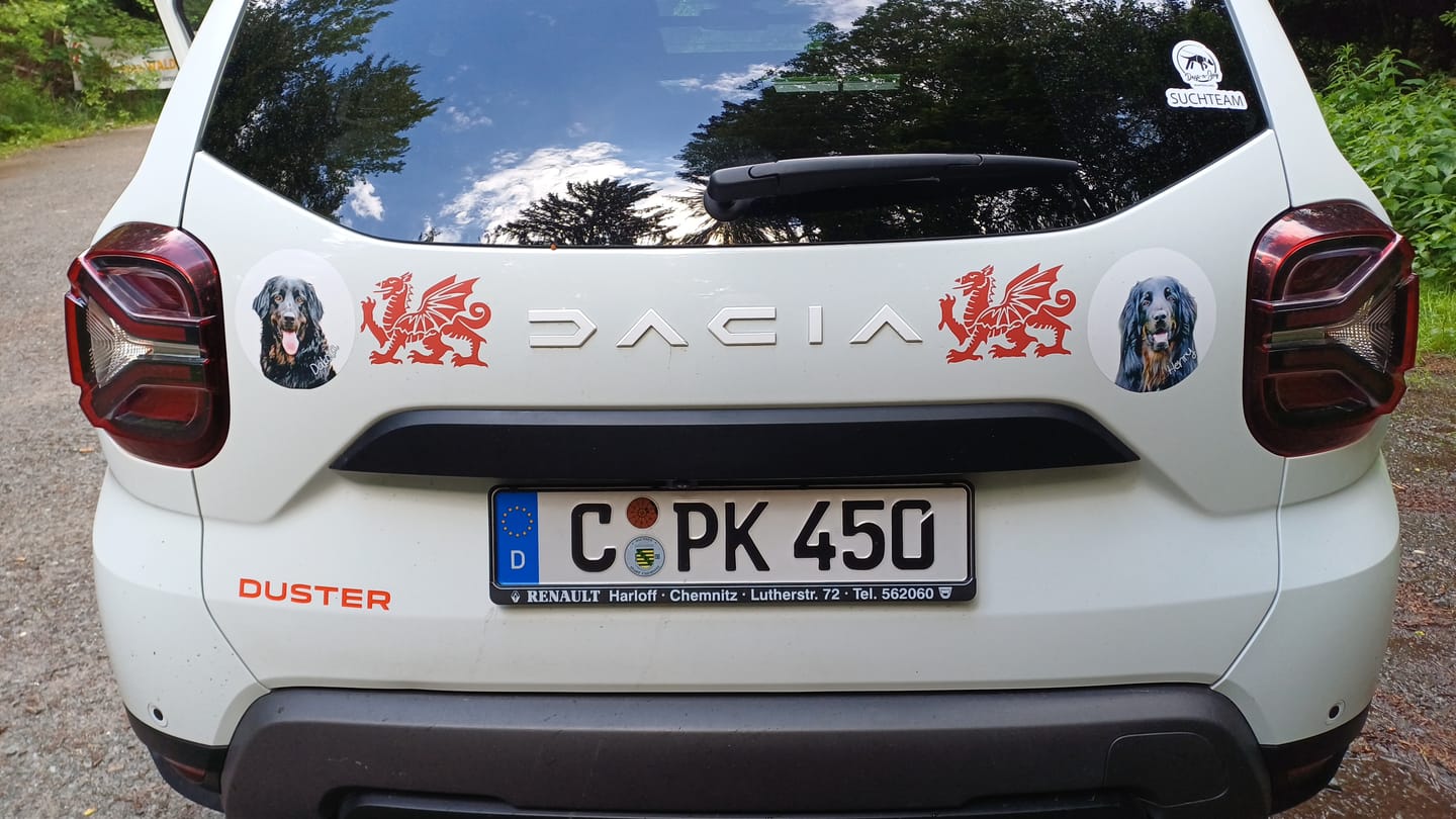 Customer photo review of Personalisierter Autoaufkleber - Dein Foto