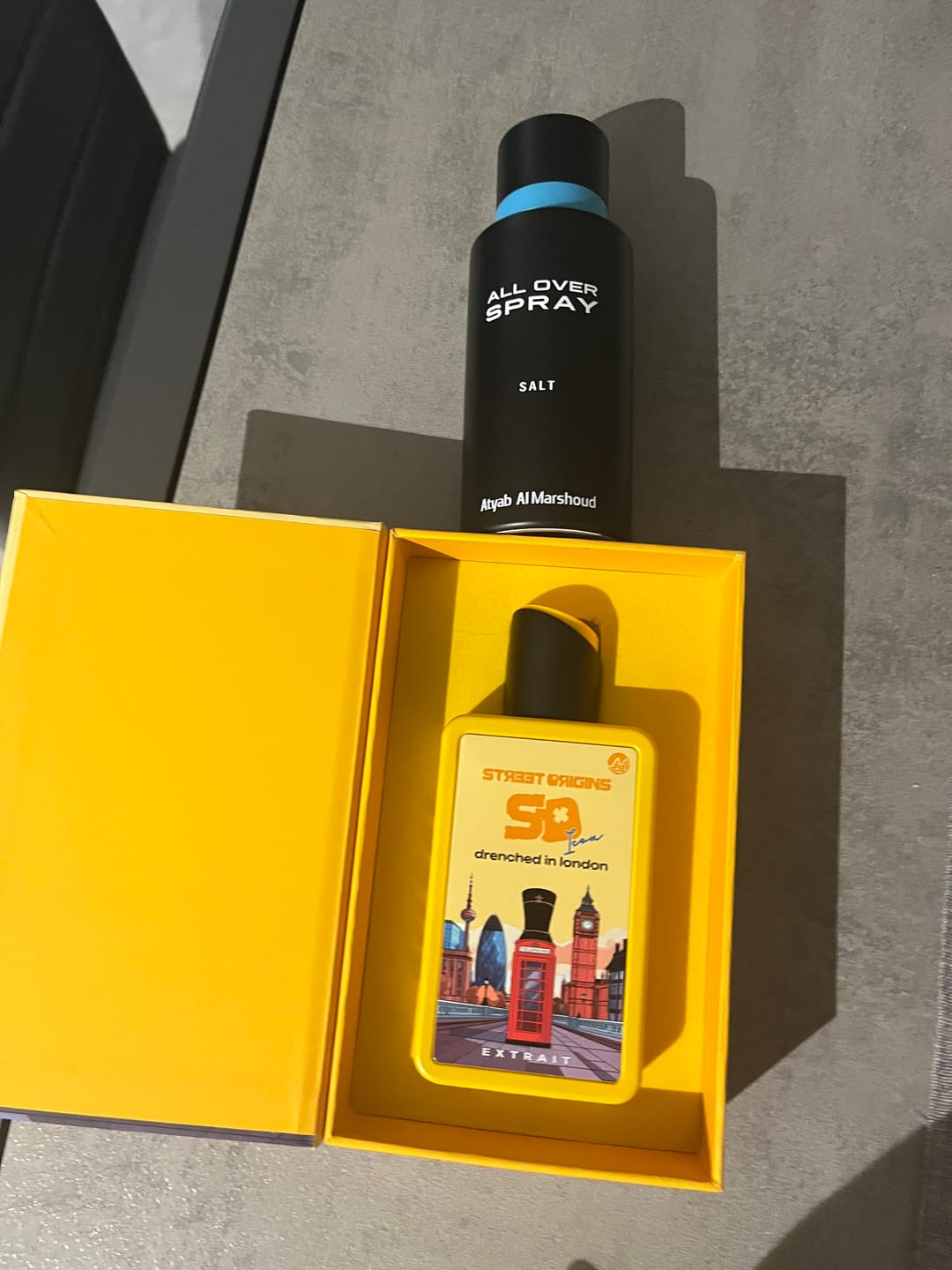 Customer photo review of Street Origins - Drenched In London