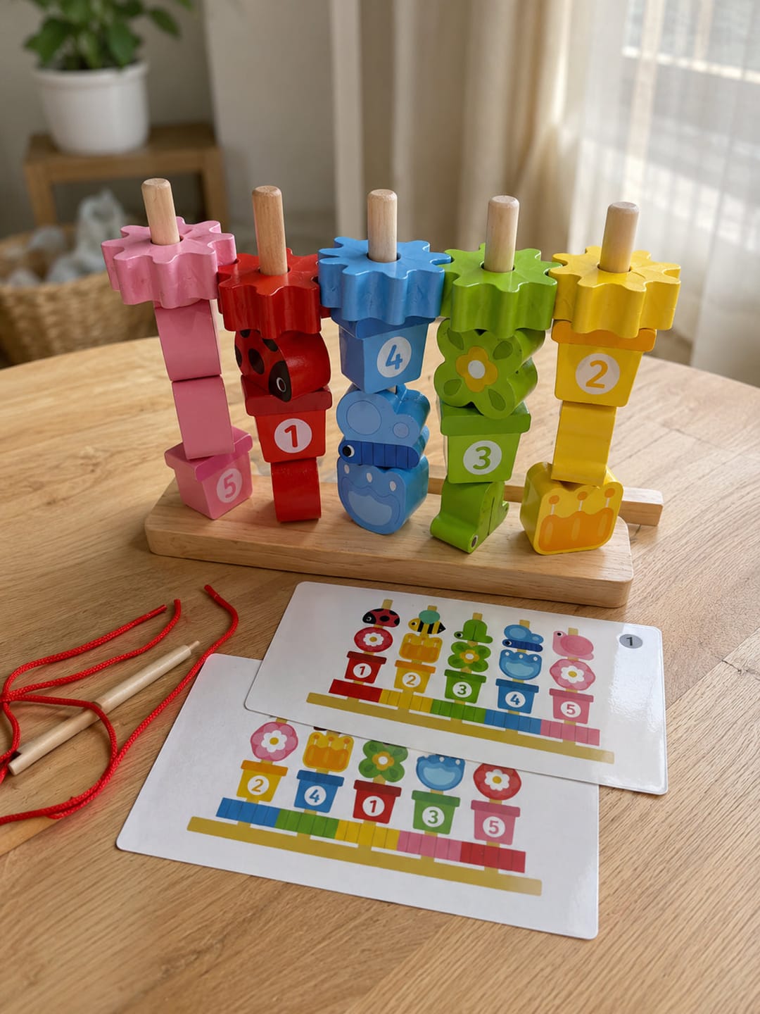 Customer photo review of Marvin’s Montessori Bead Sequence Set