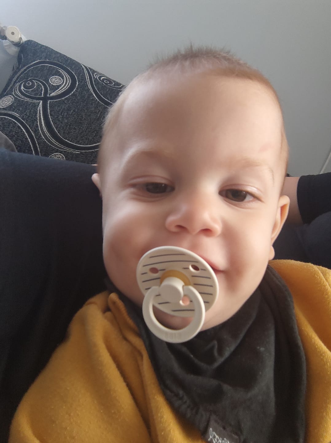 Customer photo review of BIBS Studio Pin Colour - acélkék mix (2 db)