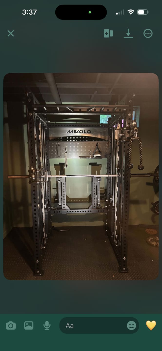 Customer photo review of ANUBIS™-2.0 Ultimate All-In-One Smith Machine
