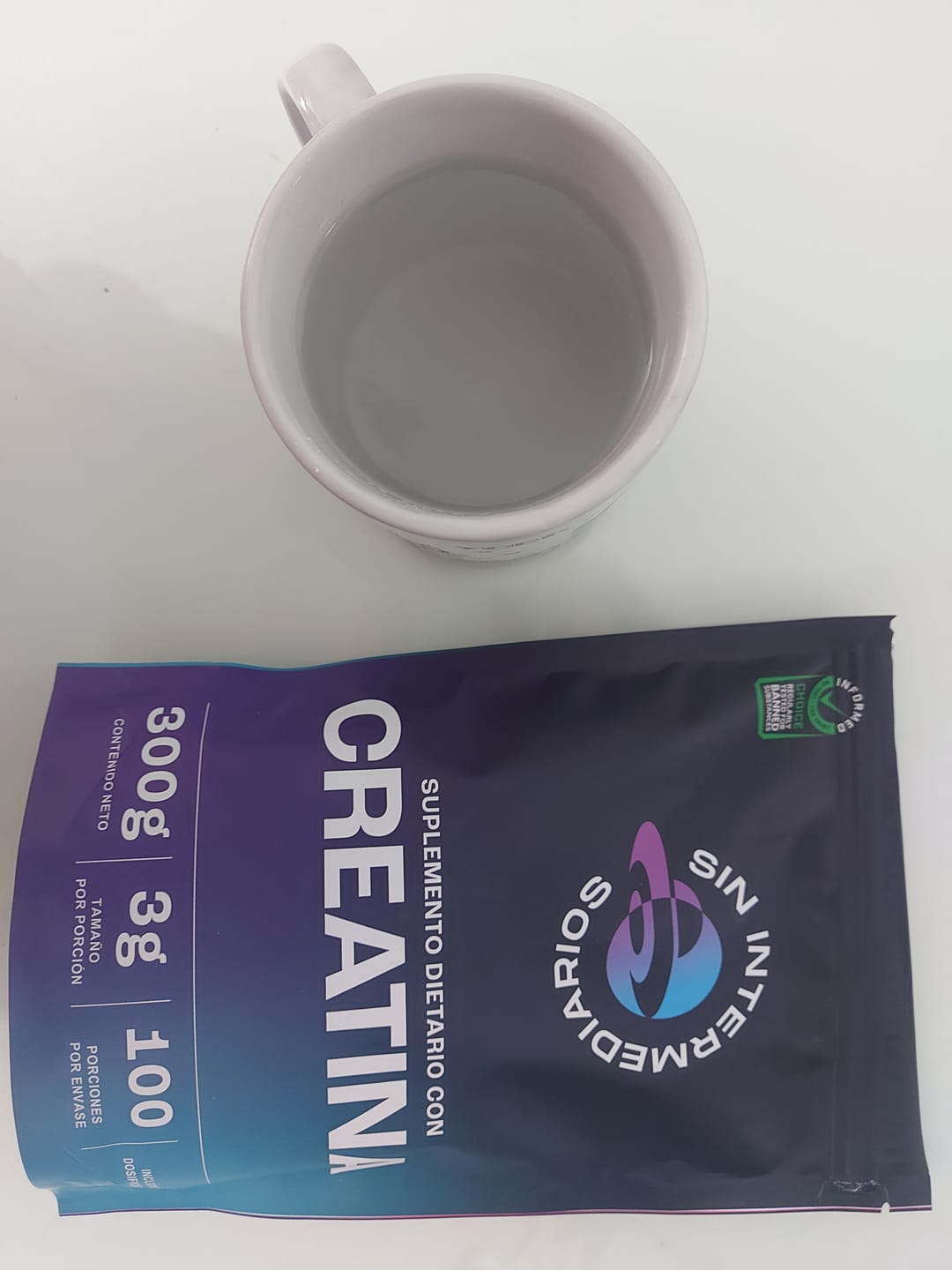 Customer photo review of Creatina Monohidrato