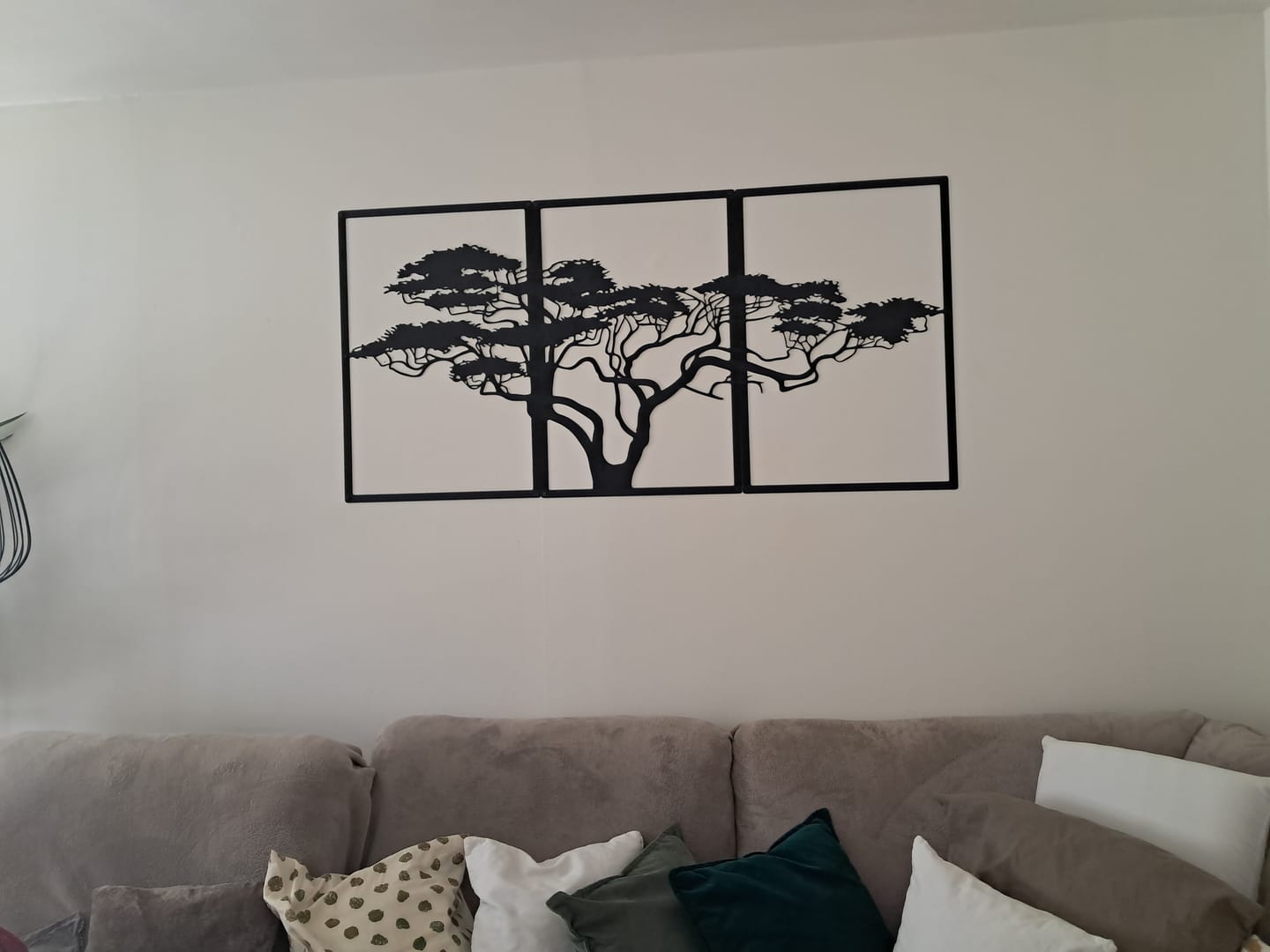 Customer photo review of Décoration murale en métal noir - Arbre de vie Africain