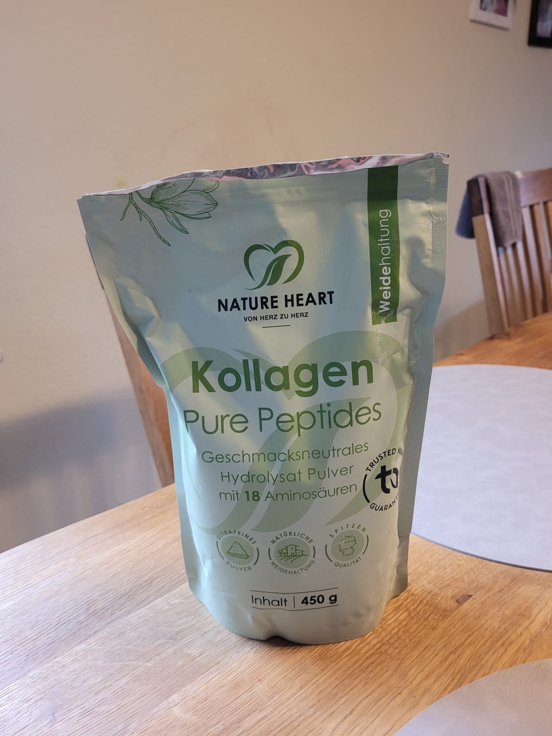 Customer photo review of Kollagen Pure Peptides
