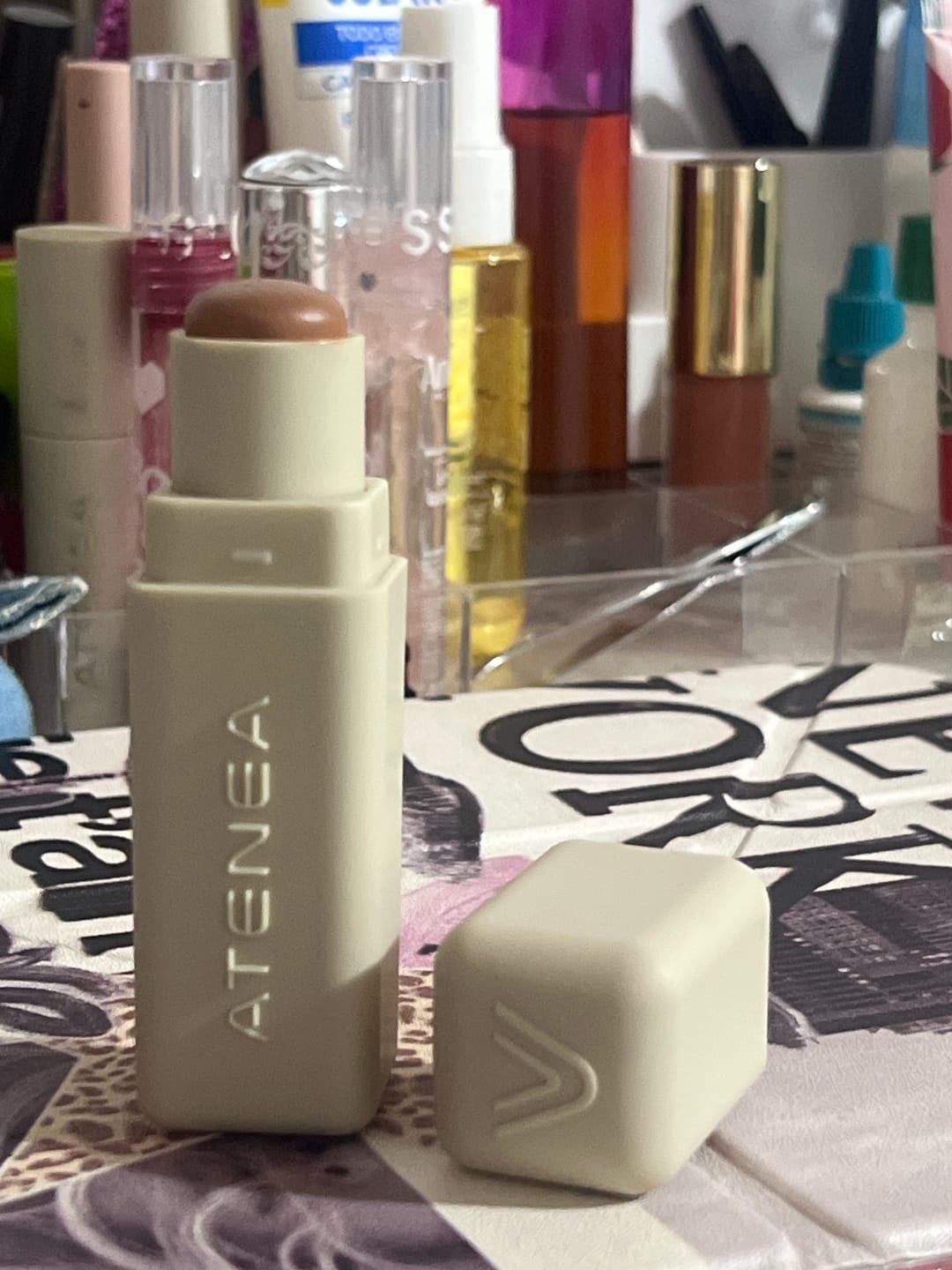 Customer photo review of BRONZER CREMOSO EN BARRA COLLECTION