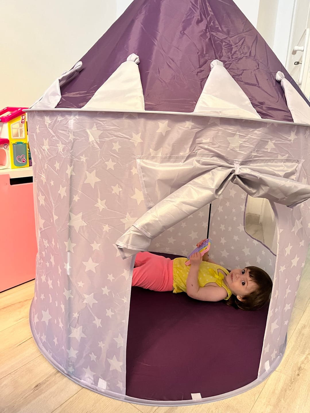 Customer photo review of Kid's Concept játszósátor (lila)