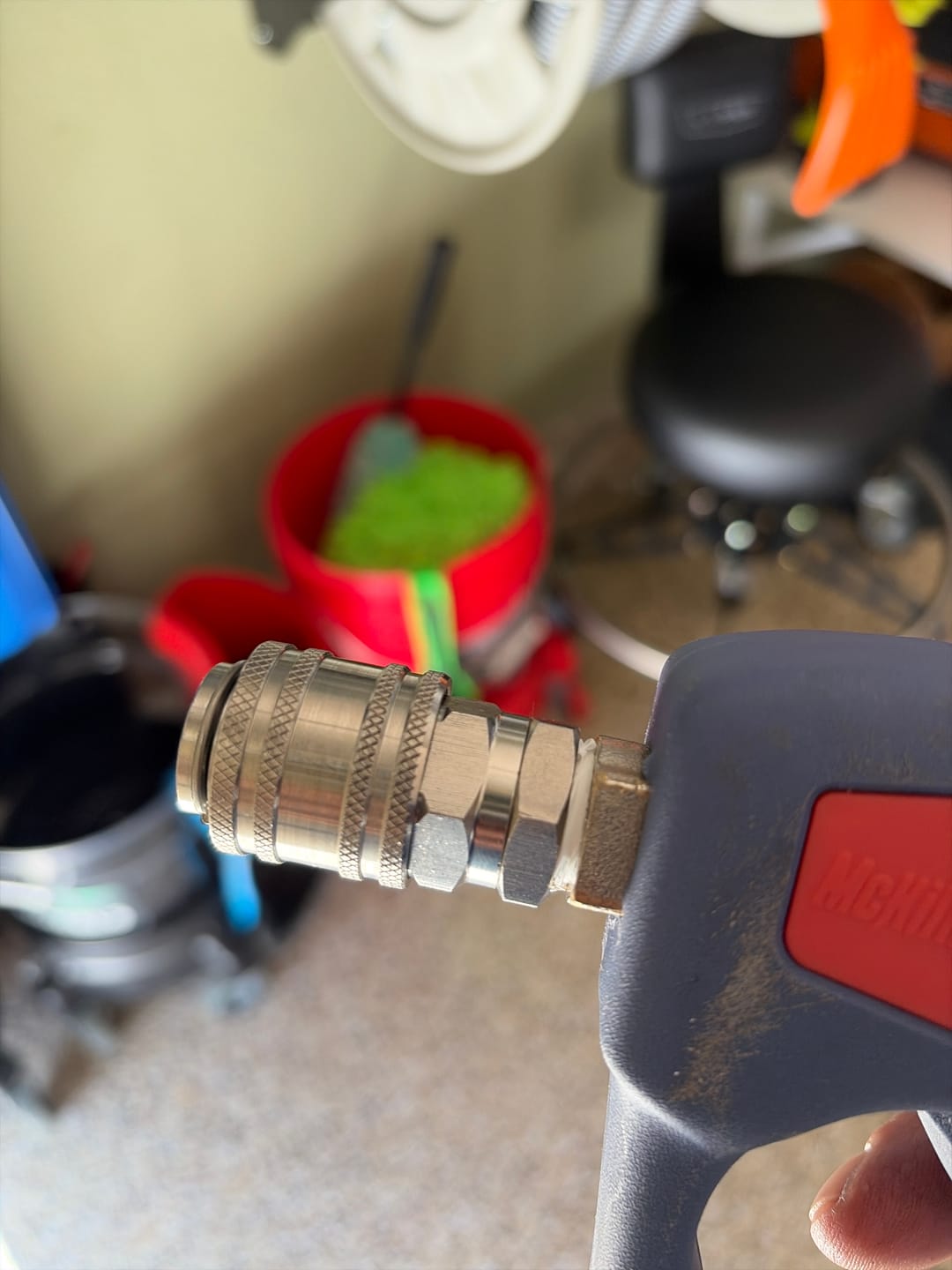 Customer photo review of Automatic M22-14mm Quick Connect Kit