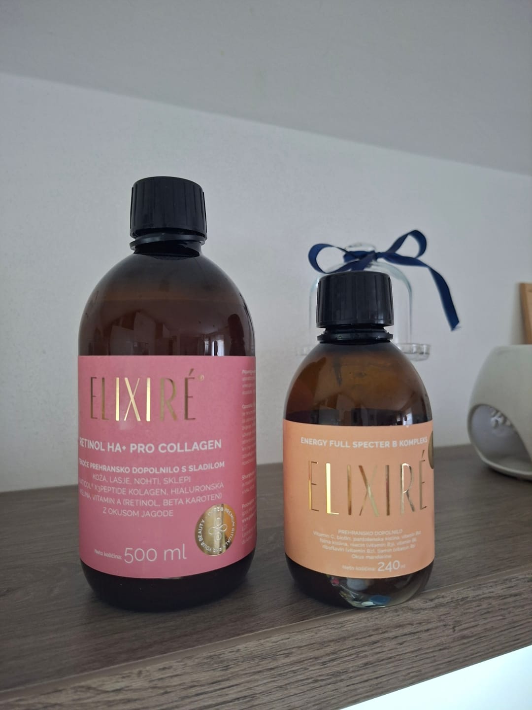 Customer photo review of LIPOSOMSKI FULL SPECTER B COMPLEX, okus mandarine