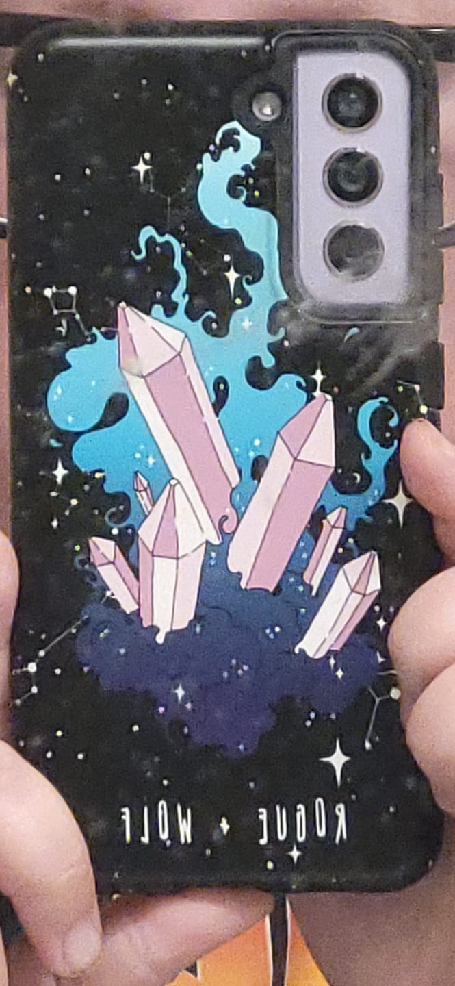 Customer photo review of Crystal Queen Tough Phone Case for Samsung