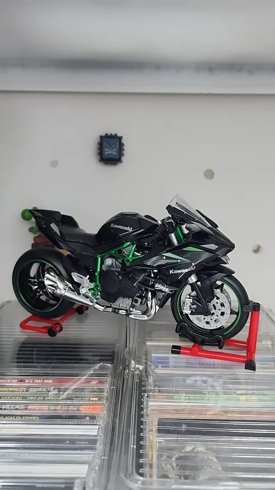 Customer photo review of Kawasaki Ninja H2R-1:9 (Edición humo)