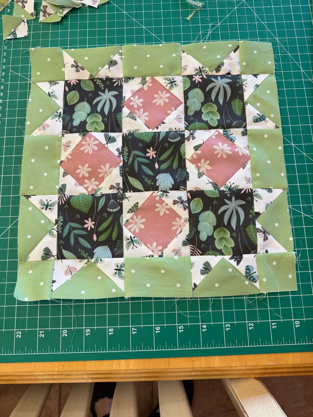 Customer photo review of Mrs Quilty Subscription Box
