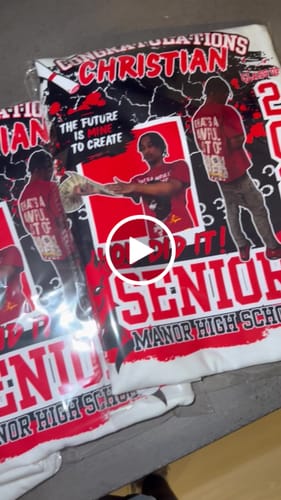 Customer video review of Build Your Own DTF Gang Sheet