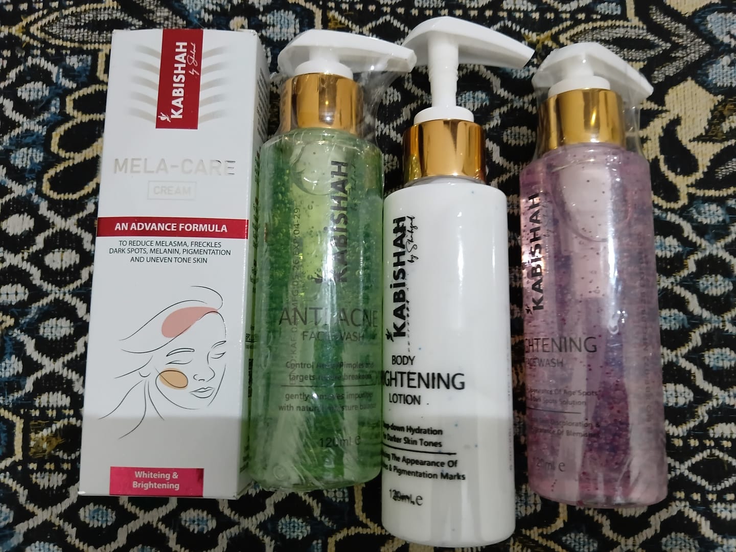 Customer photo review of Face Wash Bundle: Clear & Bright Face Fusion