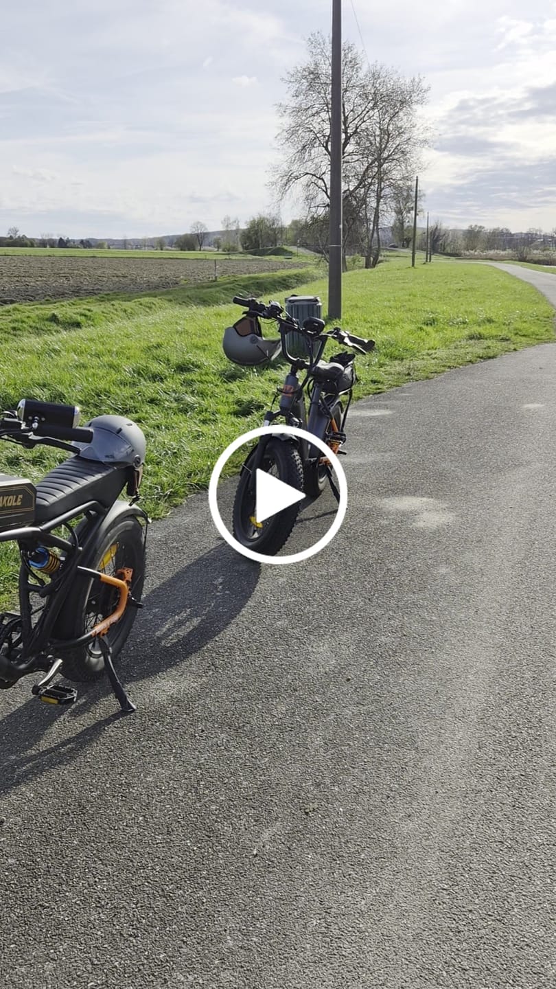 Customer video review of Vakole SG20 250W 20" Electric Fat Bike 691Wh Utlity E-bike 48V 14.4Ah Battery