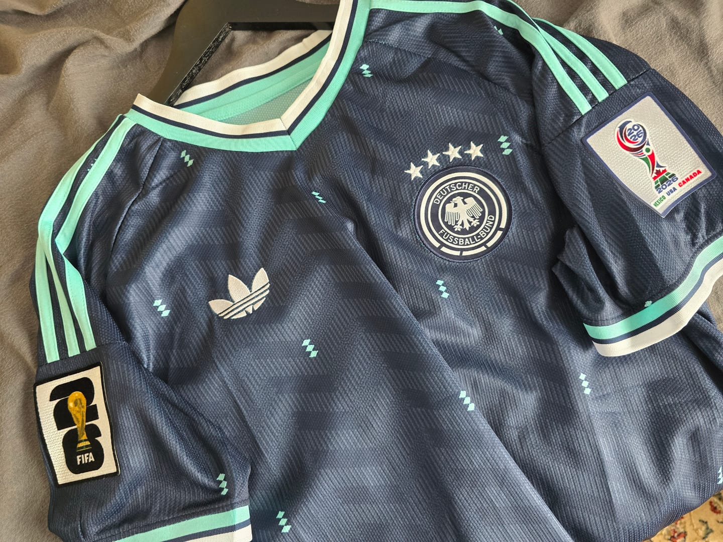 Customer photo review of Germany 2026 World Cup Football Jersey Trikot