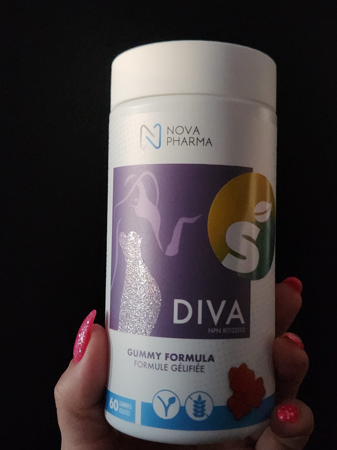 Customer photo review of Nova Pharma - Diva Jujubes à la biotine - 60 Jujubes