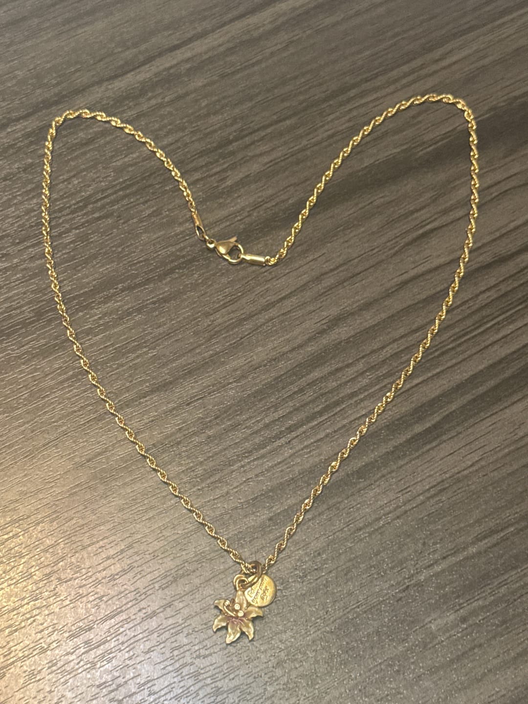 Customer photo review of Thin Rope Chain