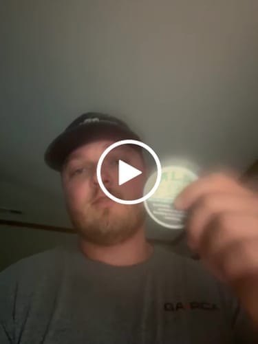 Customer photo review of Mountain Wintergreen Nicotine Pouches