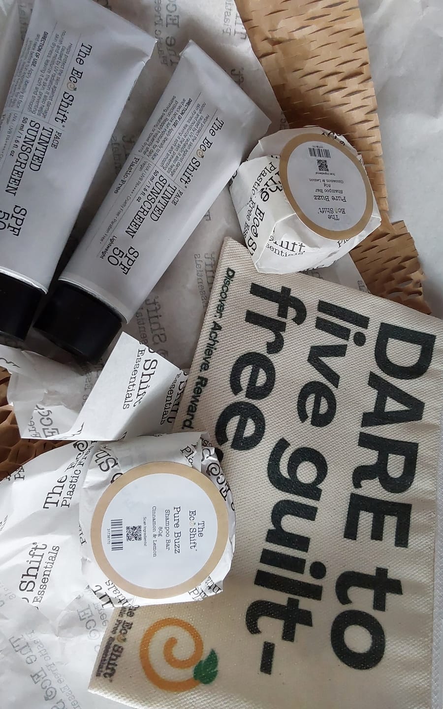 Customer photo review of Lightweight  Daily Tinted Sunscreen with SPF50 - BOGO (Imperfect Packaging)