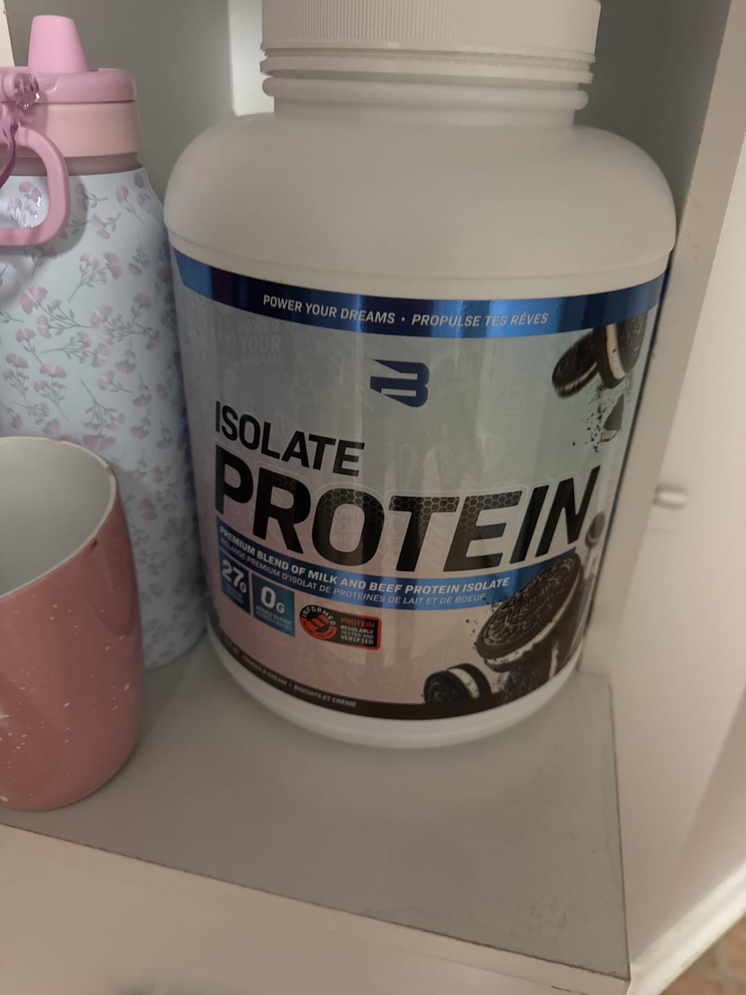 Customer photo review of Isolate Protein