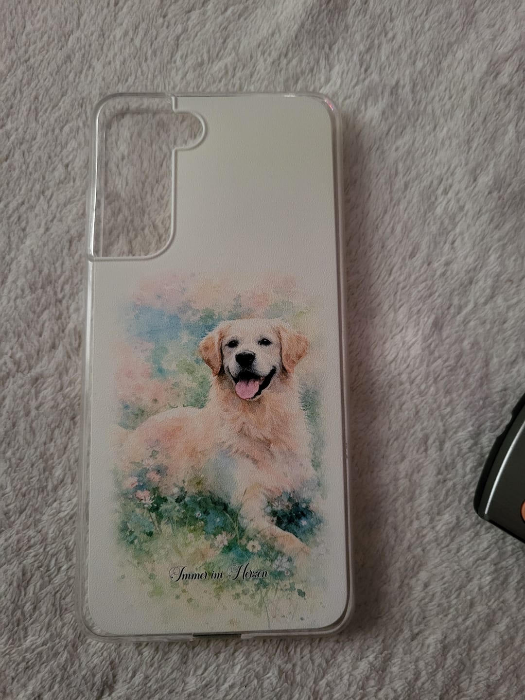 Customer photo review of Personalisierte Handyhülle - Aquarell