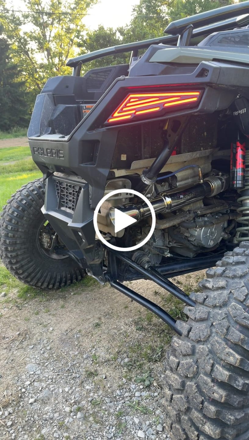 Customer video review of RPM Turbo RZR Desert Series 3" Full Stainless Exhaust System