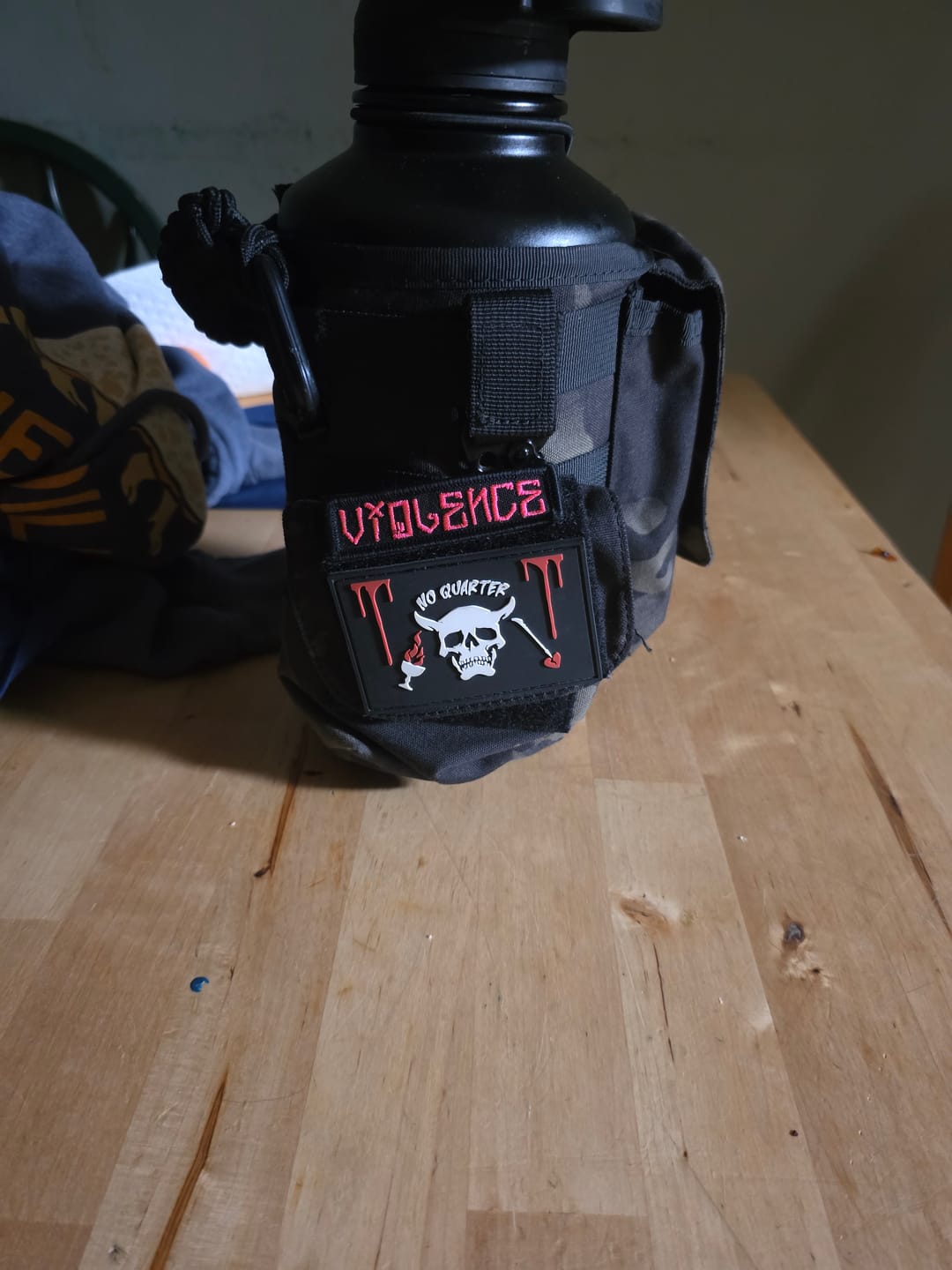 Customer photo review of Morales Patches - Original Artwork