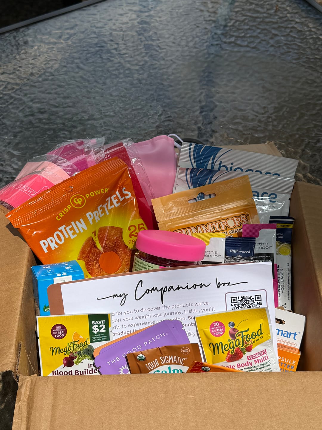 Customer photo review of My Companion Box