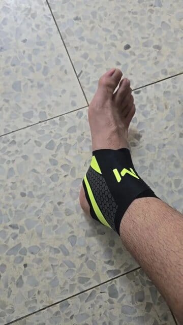Customer photo review of StepSure™ - The Ankle Support That Moves With You