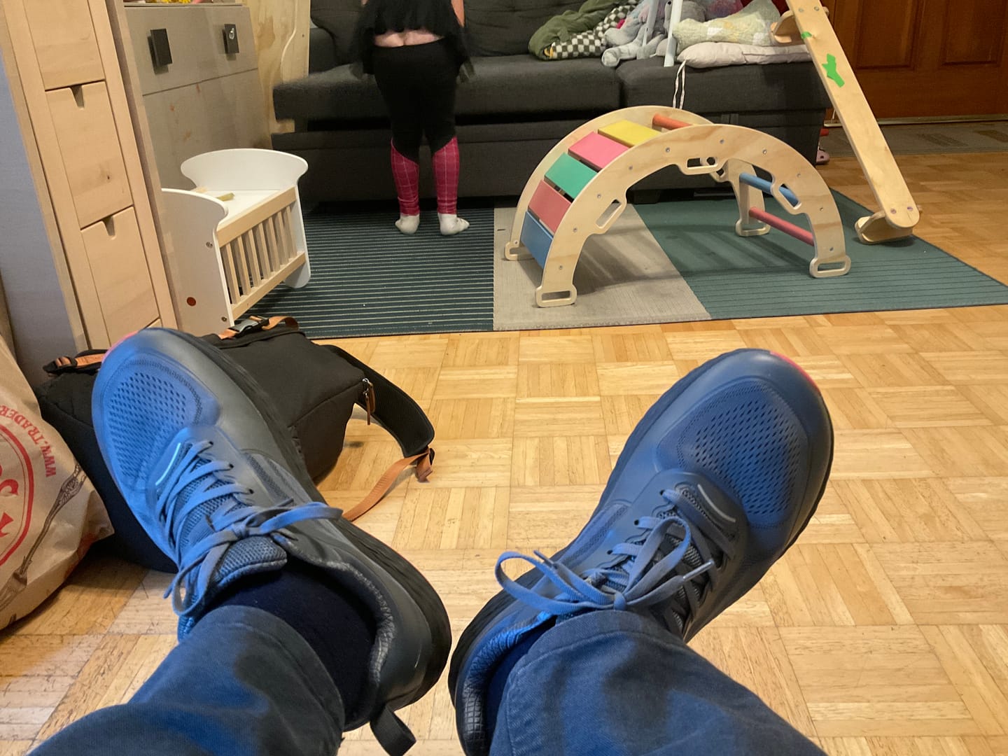 Customer photo review of Flow - Wide Toe Box Everyday Walking Shoes (Unisex)