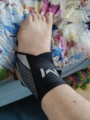 Customer photo review of StepSure™ - The Ankle Support That Moves With You