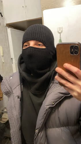 Customer photo review of Balaclava beanie "Nexa"