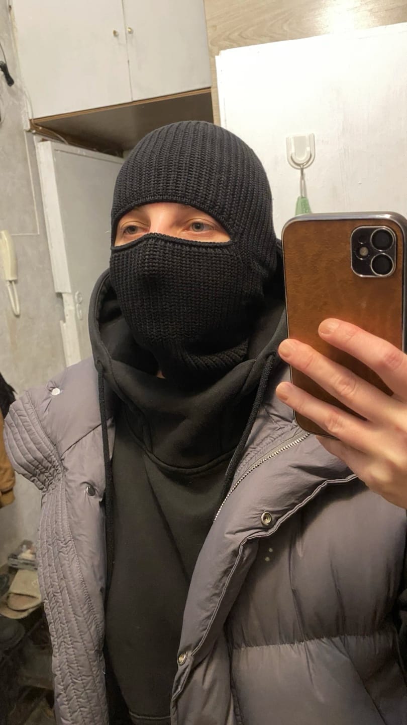 Customer photo review of Balaclava beanie "Nexa"