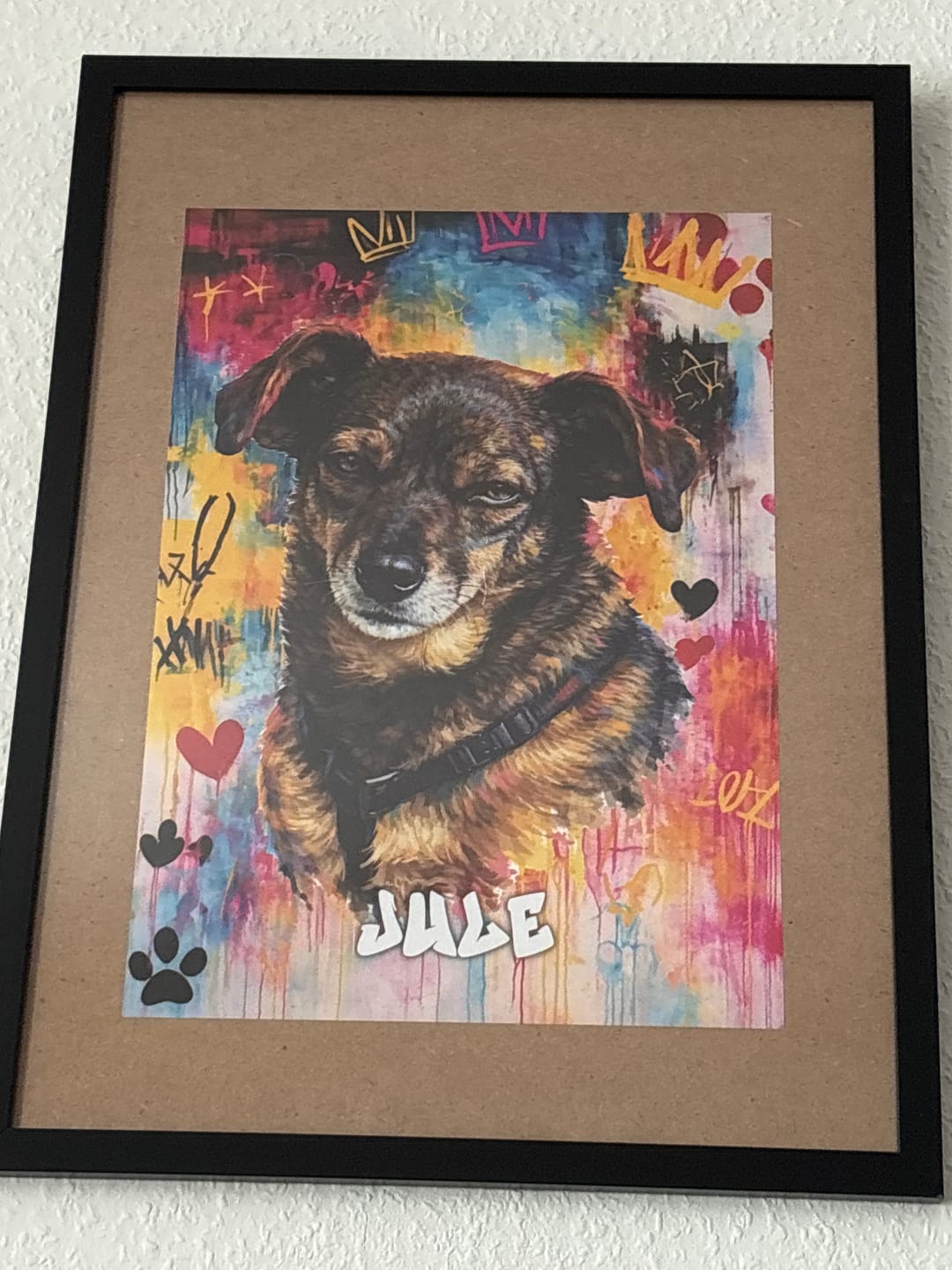Customer photo review of Personalisiertes Poster - Graffiti