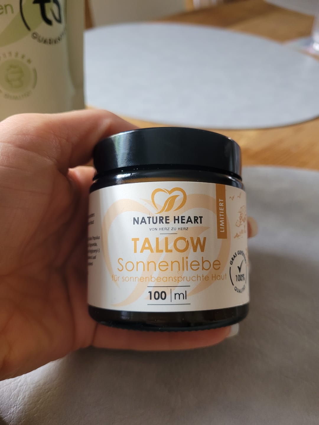 Customer photo review of Tallow Sonnenliebe limitiert