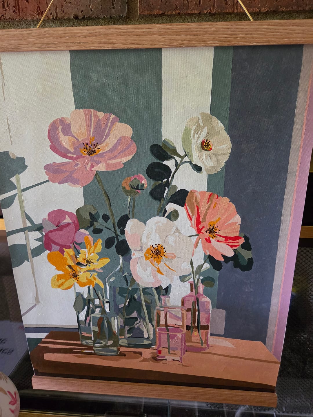 Customer photo review of Beauty in glass | Paint by Number