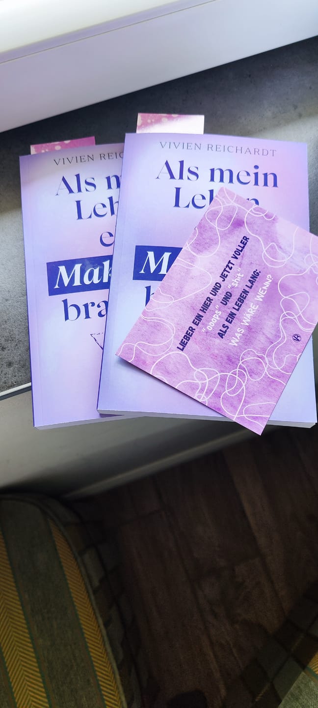 Customer photo review of Als mein Leben ein Makeover brauchte - Signierte limitierte Auflage