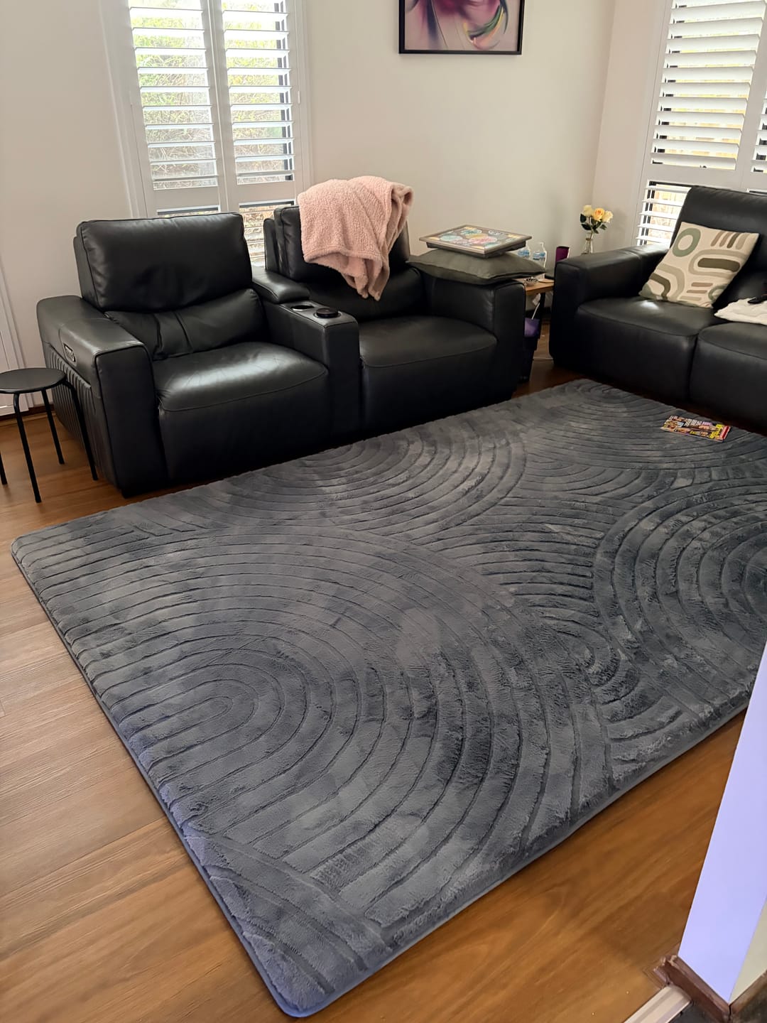 Customer photo review of Designer Relax Mat - 35mm Thick Foam Base