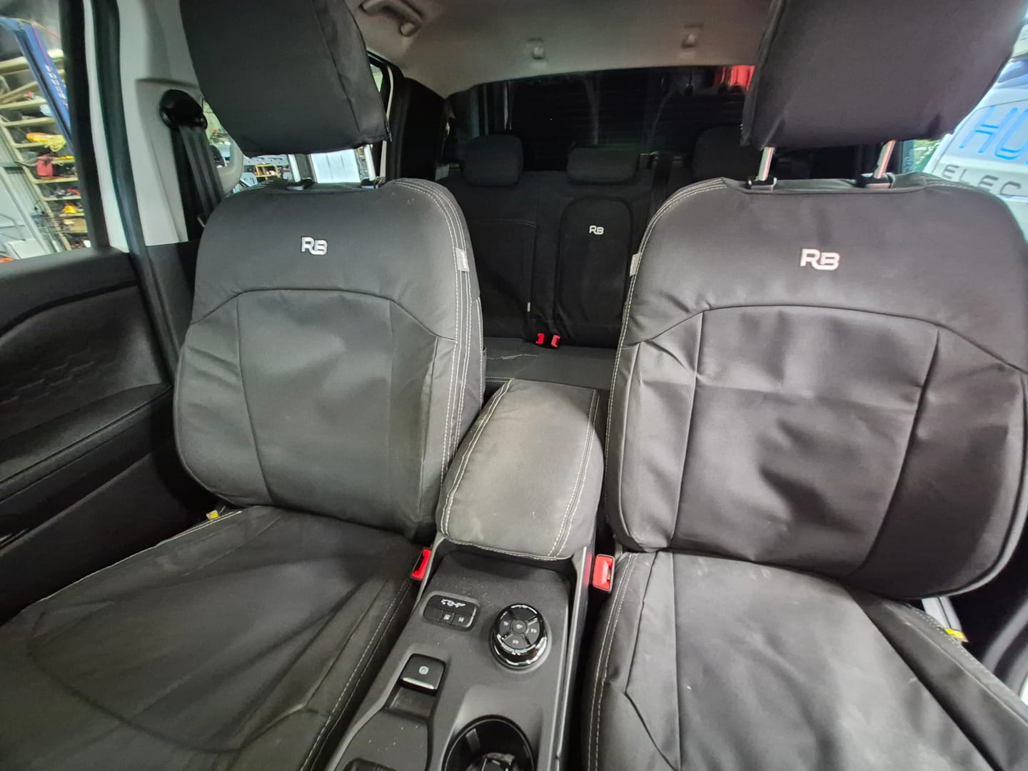 Customer photo review of Ford Ranger Super Duty - XP7 Heavy-Duty Canvas Seat Cover Bundle (Available)