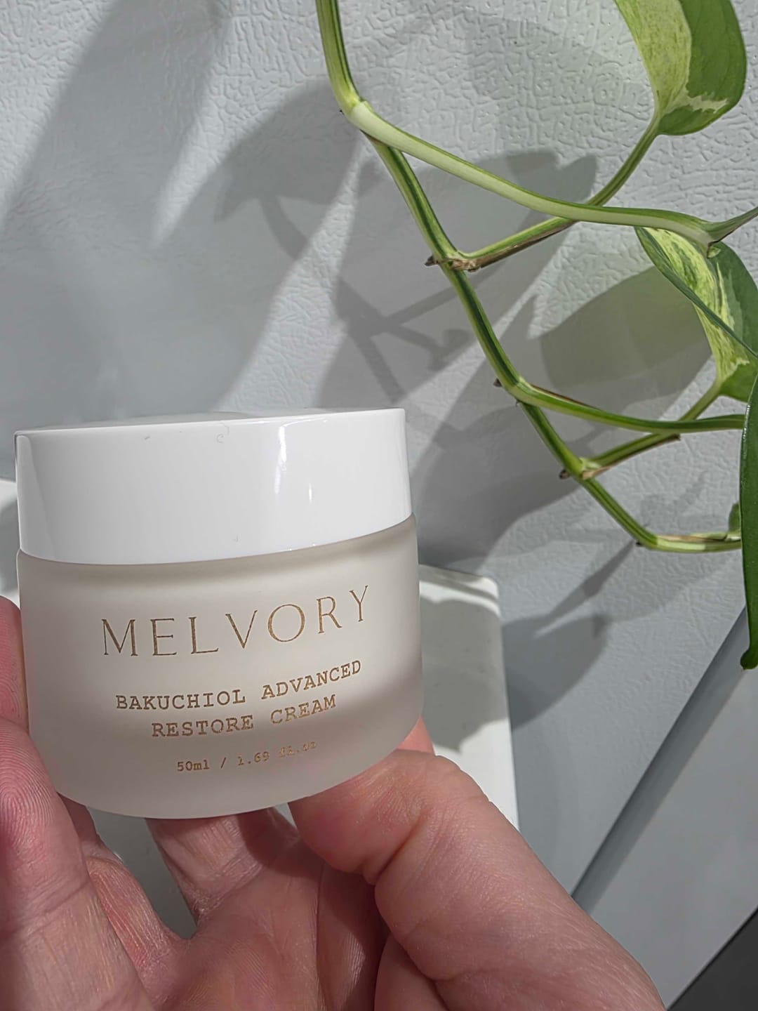 Customer photo review of Bakuchiol Aloe Advanced Restore Cream