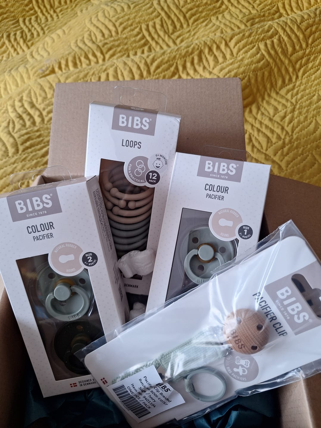 Customer photo review of BIBS Colour - zsálya/terepzöld (2 db)