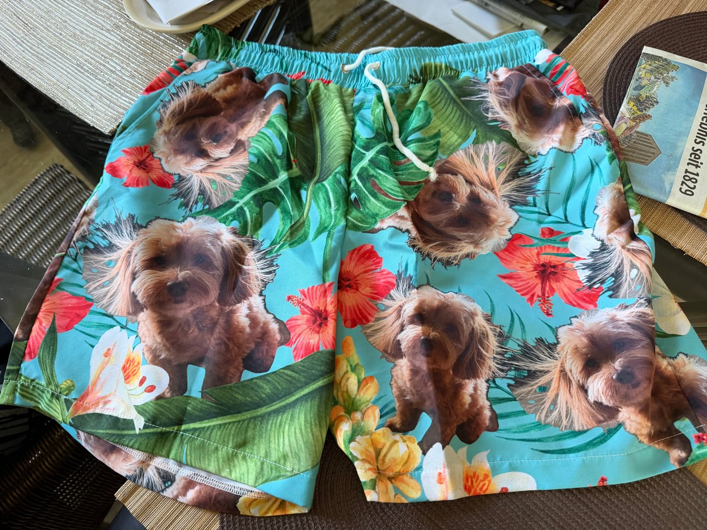 Customer photo review of Personalisierte Badehose - Dein Foto