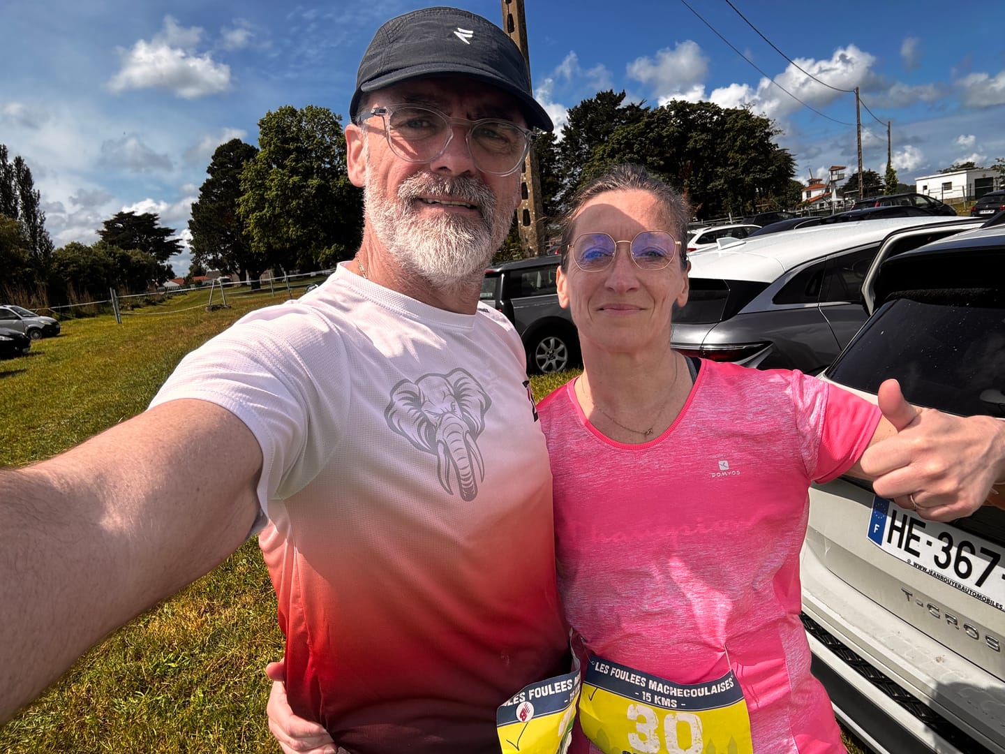 Customer photo review of Casquette de Running