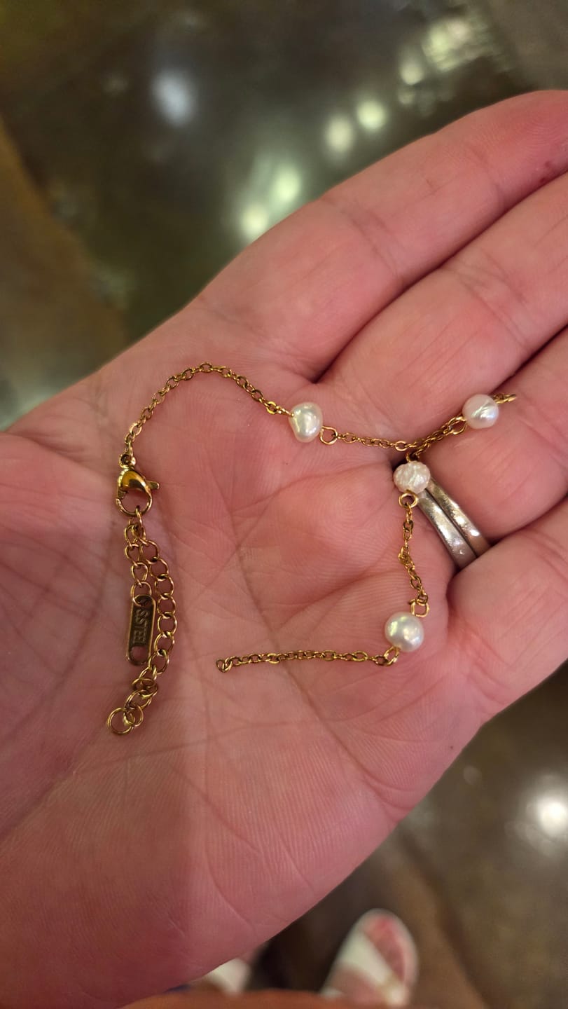 Customer photo review of Laney Pearl Bracelet (Bundle)