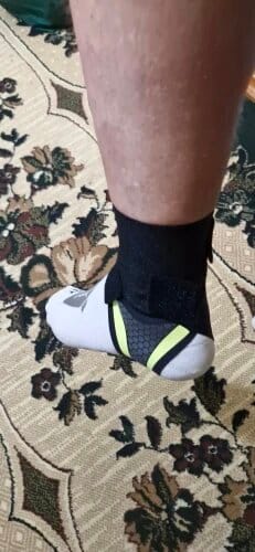 Customer photo review of StepSure™ - The Ankle Support That Moves With You