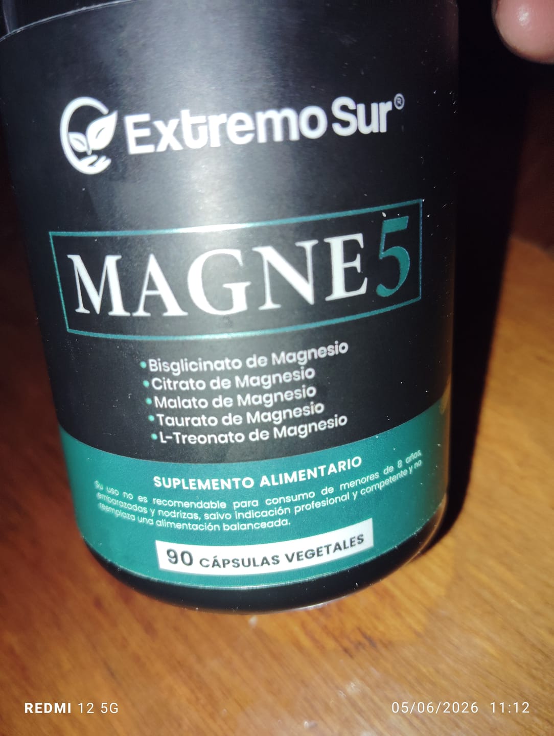 Customer photo review of Magne5 (Bisglicinato, Taurato, L-treonato, Malato, Citrato)