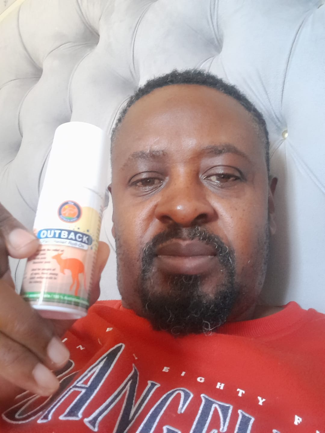 Customer photo review of Outback Pain Relief™ Oil 50ML Roll-On